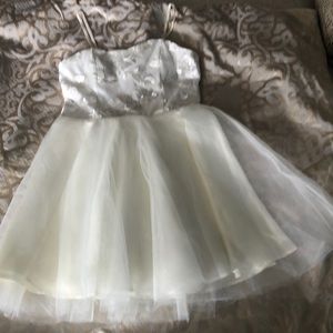 Embroidered Tulle Dress (Big girls) size 10